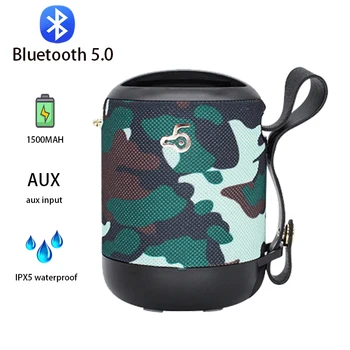 

Wireless Bluetooth Speaker Portable Waterproof Bass Loudspeaker FM Raido USB Subwoofer 1500MAH Battery altavoz bluetooth