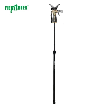 

new Fiery Deer DX-001-01GEN4 160cm trigger Twopod camera scopes binoculars hunting stick shooting stick
