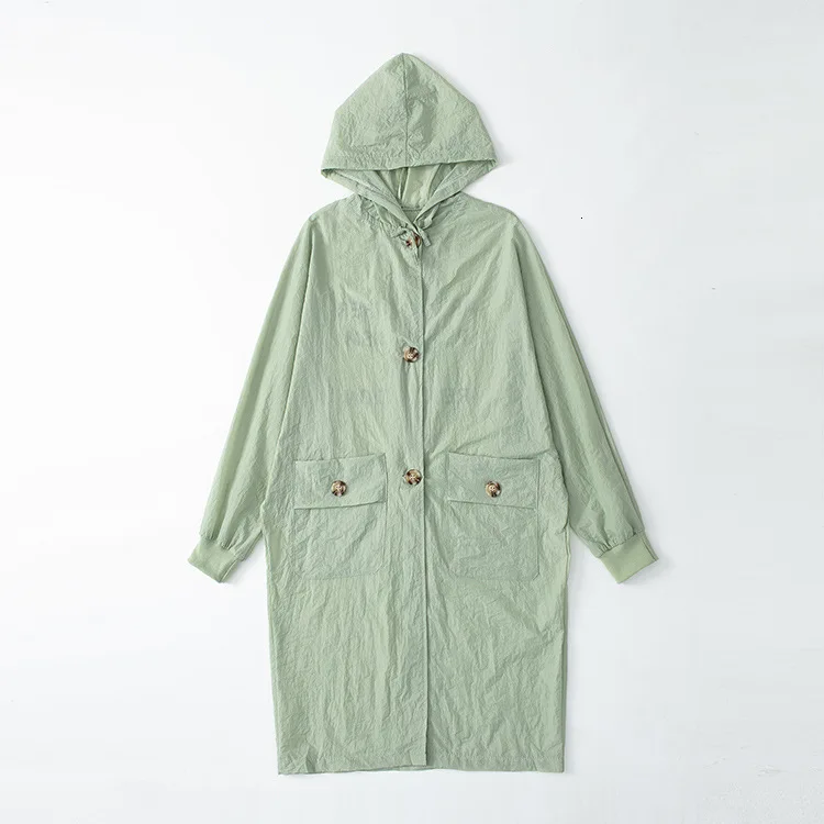 Autumn Maternity Coats Hooded Drawstring Slim Waist Loose Jackets for Pregnant Women Pregnant Skin sunscreen Clothes