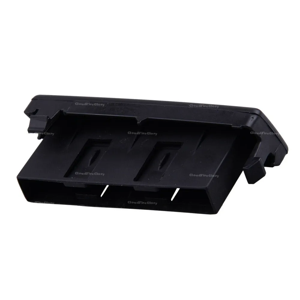 For VolksWagen Polo 9N 2005 2006 2007 2008 2009 2010 LHD Black Card Holder Card Slot Coin Slot Central Storage Box 6Q1858373