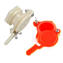 15 шт пчел инструменты пчела мед поток уплотнение ворота кран розлива экстрактор клапан двери рот пластиковое оборудование инструменты поставки оптом