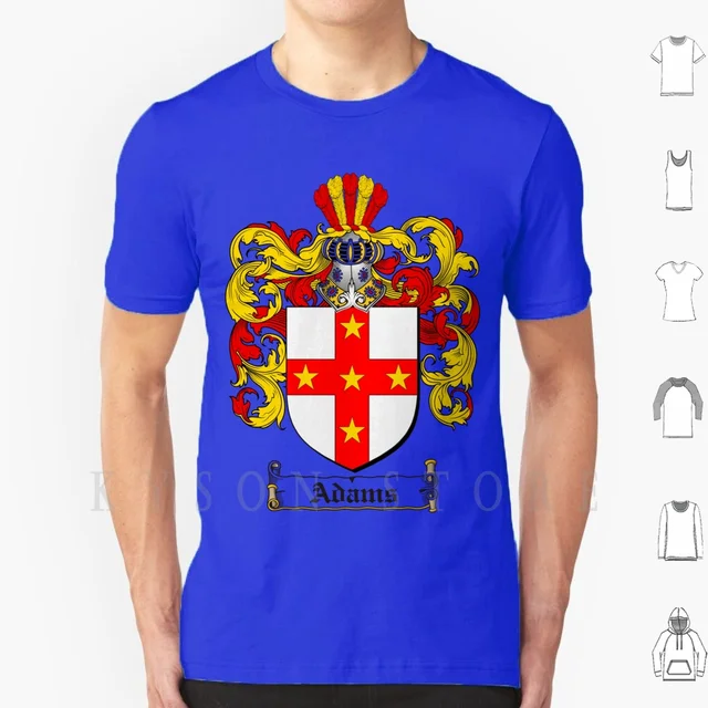 Adams Family Crest T Shirt T Shirt Big 