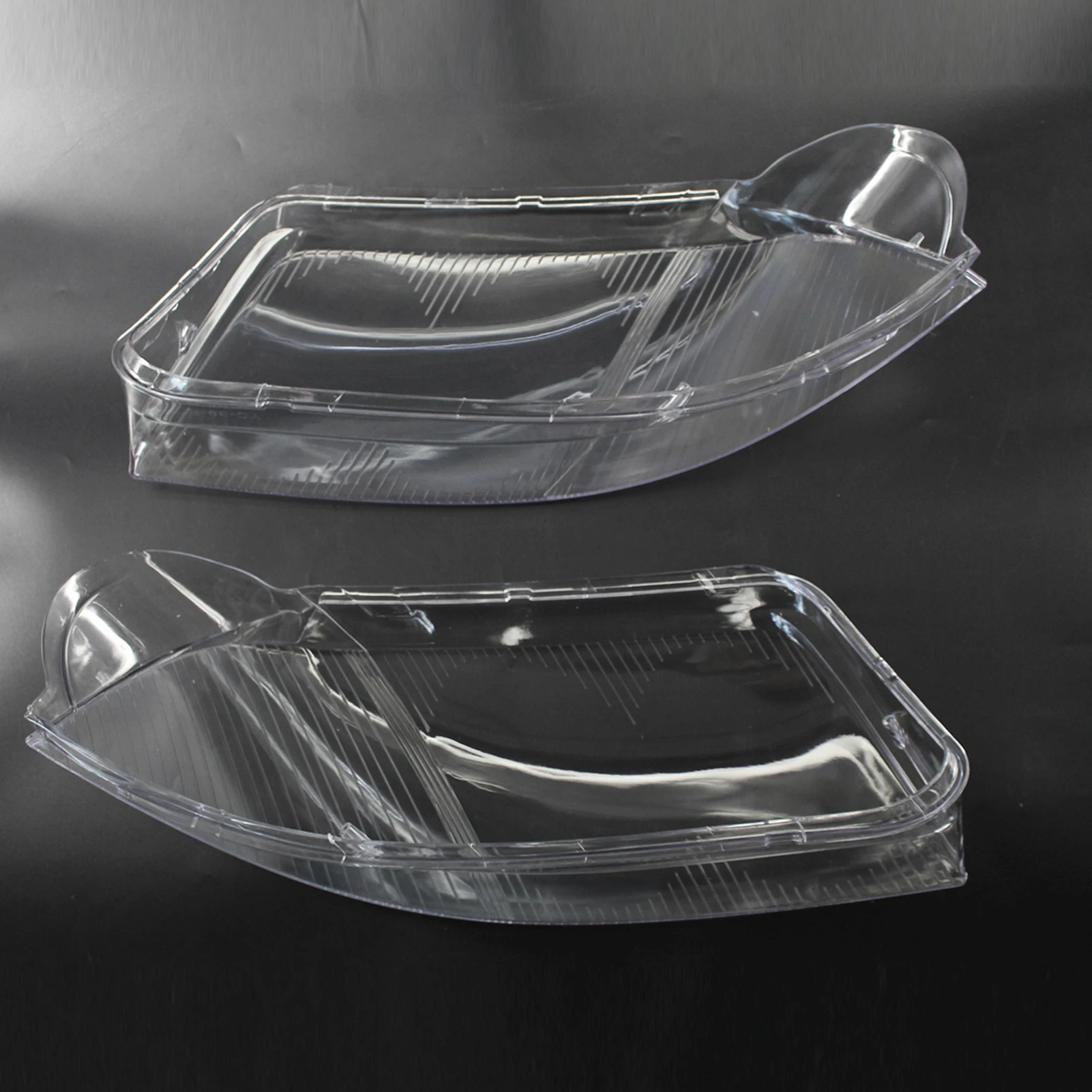 1 Pair Headlight Headlamp Clear Lens Cover Caps Replacement For Volkswagen VW Passat B5.5 2000-2005