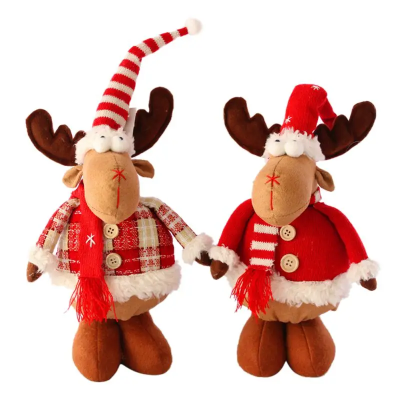 

2020 Christmas Elk Doll Decorations Christmas Dolls Christmas Tree Decorations Innovative Elk Decorations