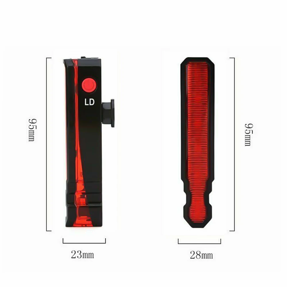 Folding Laser LED Bike Light Practical Bicycle Safe Warning Taillight USB Rechargeable Light IPX5 Waterproof Cycling Lamp Folding Laser LED Bike Light Practical Bicycle Safe Warning Taillight USB Rechargeable Light IPX5 Waterproof Cycling Lamp
