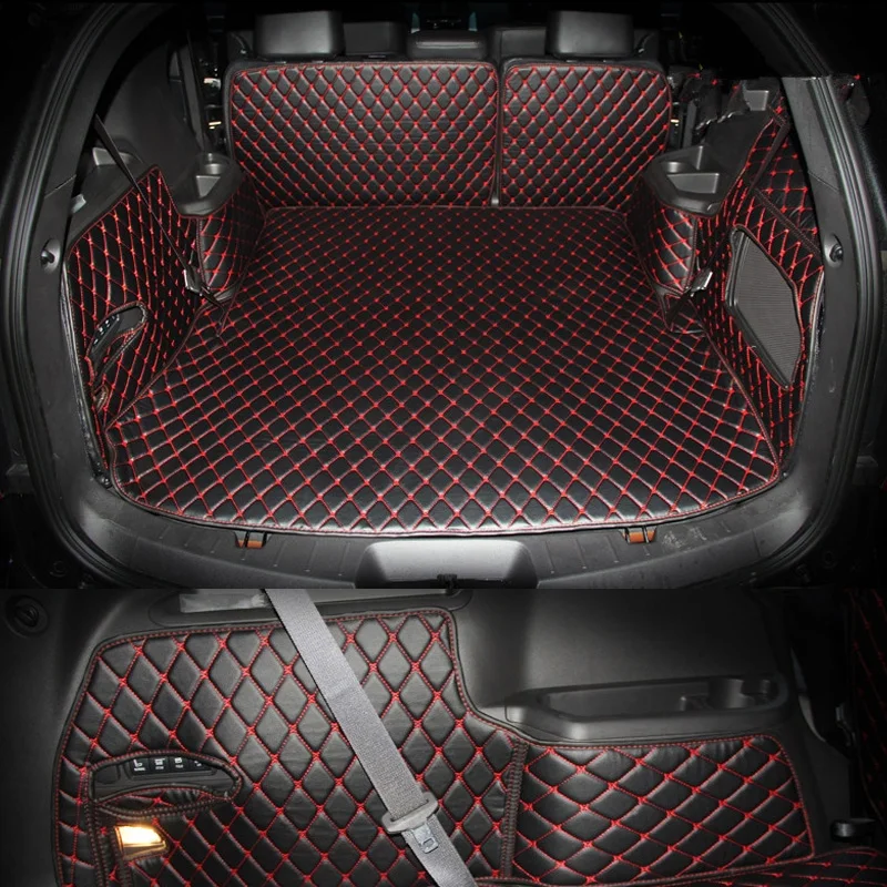 Коврики для багажника автомобиля Ford Explorer 7 мест 2017 прочные коврики 2016 2011|mat mat|mat for