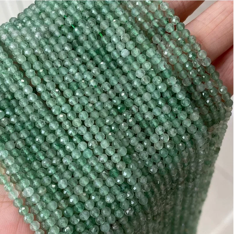 Рисунок 3 - Натуральные граненые круглые бусины