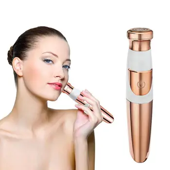 

Portable Waterproof Mini Epilator Hair Remover Shaver for Arm Leg Hand Armpit It does not pull the hair from the root but gets