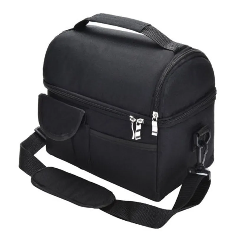 

Portable Thermal Insulated Cooler Bag Lunch Picnic Carry Tote Storage Case Box