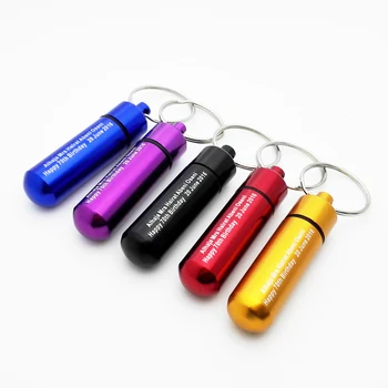 

FREE Personalized pill bottle for The elderly custom with your name&phone medical accessories