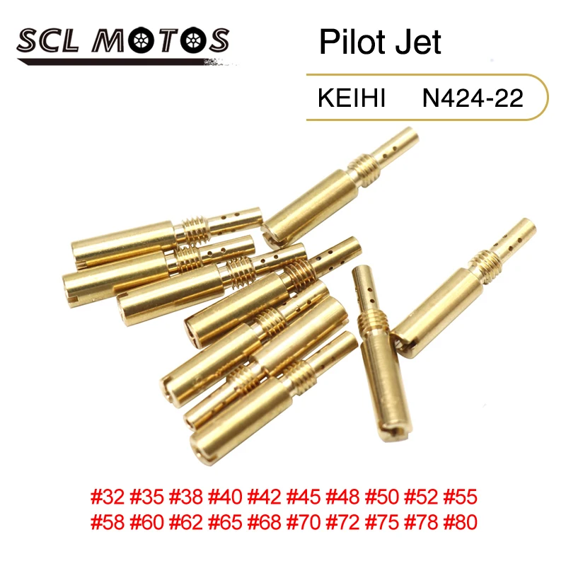 Карбюратор SCL Moto Pilot jet для KEIHIN N424-22 карбюратор медленно действующий Форсунка PE34/36