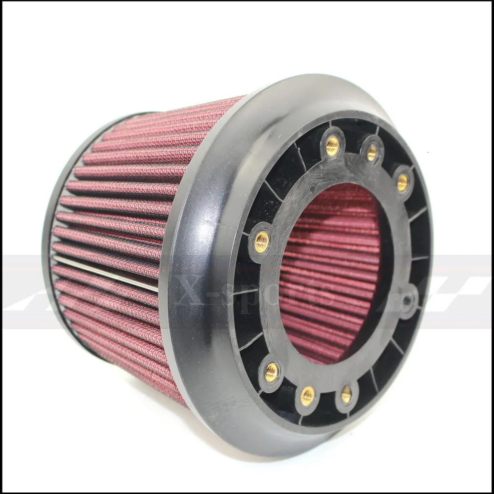 Kaufen Auto High flow Autos Filter Luftfilter Air INTAKE Universal APEXI rot 3 zoll 76mm Mit anschluss Basis Autos