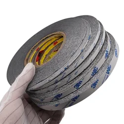 50meters Mobile Phone Repair Double Side Tape Black 3M Sticker Double Side Adhesive Tape Fix For Cellphone Touch Screen LCD