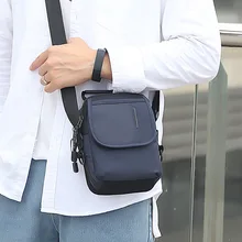 

YoReAi 2021 New Men's Chest Bag Korean Outdoor Cycling Sports Bags Small Crossbody Pouch Oxford Multi-compartment Shoulder Pack