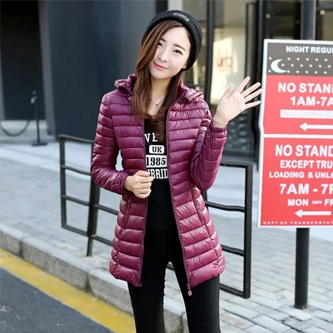 

Cotton Coat Women Slim Mid-length Large Size Cotton-padded Clothes Korean-style Students Slim Fit Slimming Winter Coat Cotton-pa