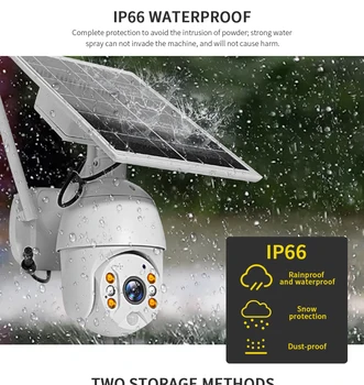 

Smart Home Two-way Voice Intrusion Alarm Wifi Version Camera 1080P HD Solar Panel Outdoor Surveillance Waterproof CCTV Camera