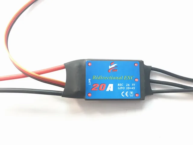 RC ESC two-way 20A 30A 40A 50A 60A 80A Brushless ESC with  UBEC For RC Car RC Boat reverse Ship Forward/Backward