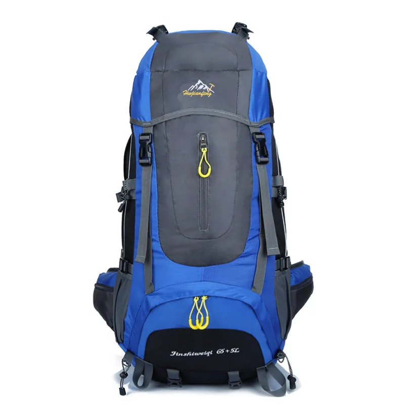 

Unisex 70L Large Capacity Camping Trekking Backpack Specialized Climbing Hiking Rucksack Waterproof Mountaineering Travel Bags