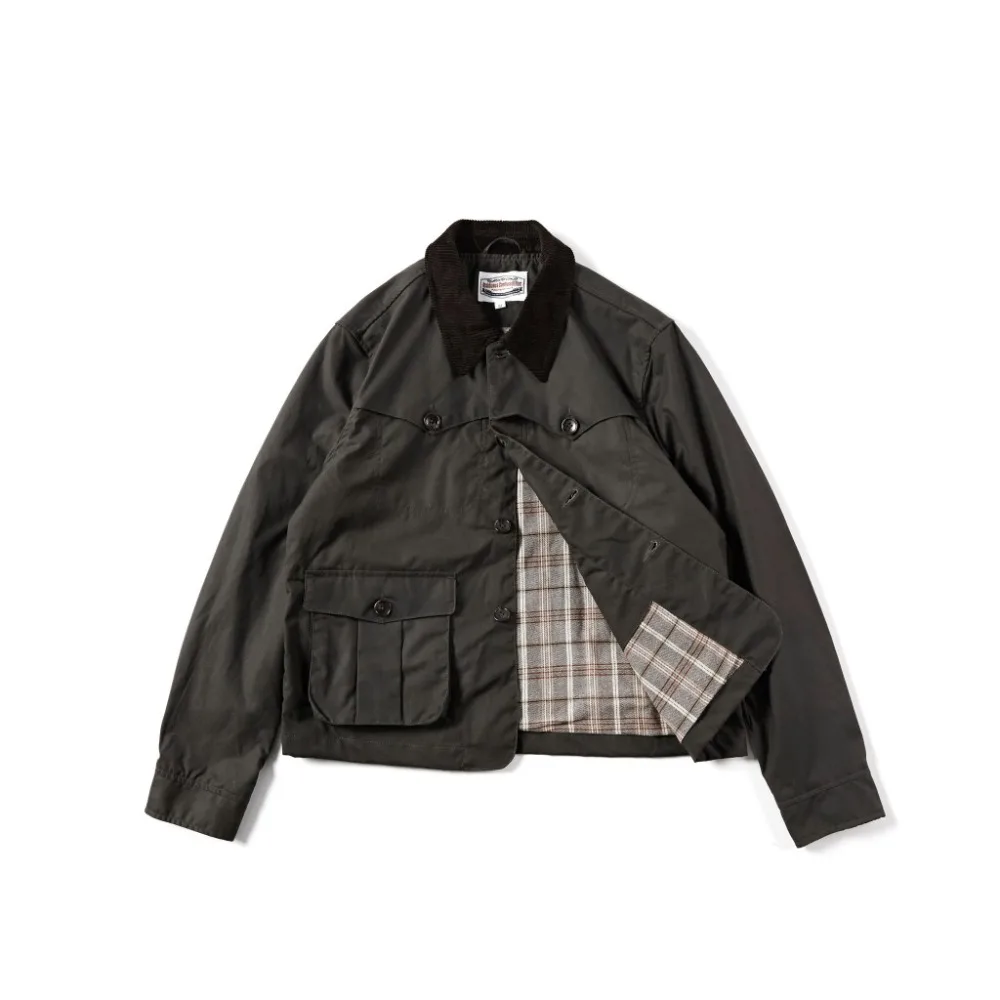 Outdoor Vintage Waxed Cotton Jacket 80s 