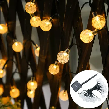 

5M Led Lights Christmas Party Halloween Decorations for Home Solar Led Light Outdoor Kerst Party Decoration Weihnachten Noel