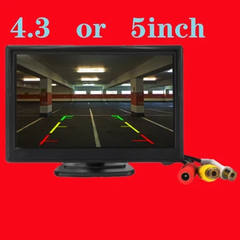 

5 Inch inch Car Monitor TFT LCD 5" HD Digital 16:9 800*480 Screen 2 Way Video Input For Reverse Rear View Camera DVD VCD