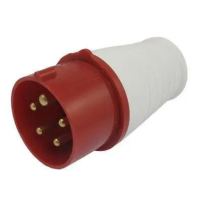 

AC 220 - 380V/240-415V 16A 3P+E+N IEC309-2 Industrial Plug Conector