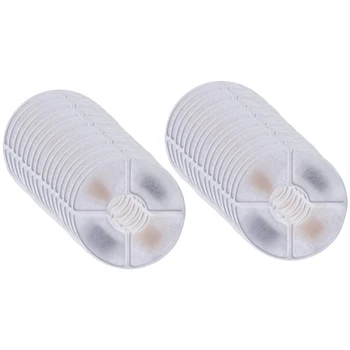 

24Pcs Replaced Activated Carbon Filter for Cat Water Drinking Fountain Replacement Filters Flower