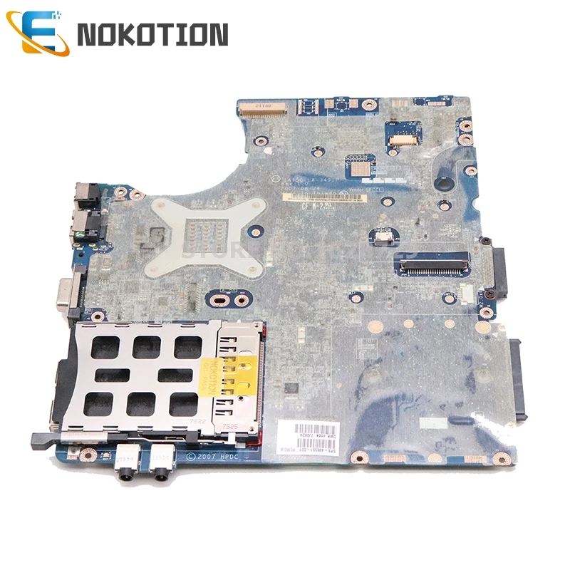 NOKOTION 448434-001 LA-3491P Laptop Motherboard