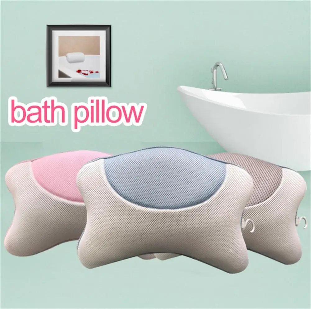 Bathroom Product Accessories Bath Massage Pillow Comfortable Soft
