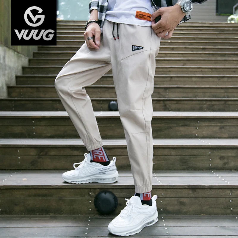 

Slacks Men's 2019 Autumn New Style Korean-style Trend Youth Versatile Ankle Banded Pants Popular Brand Handsome Casual Sports Pa