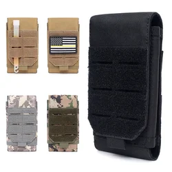 1000D Tactical Molle Pouch Outdoor Mobile Phone Pouch Waist Bag EDC Tool Accessories Bag Vest Pack Cell Phone Holder