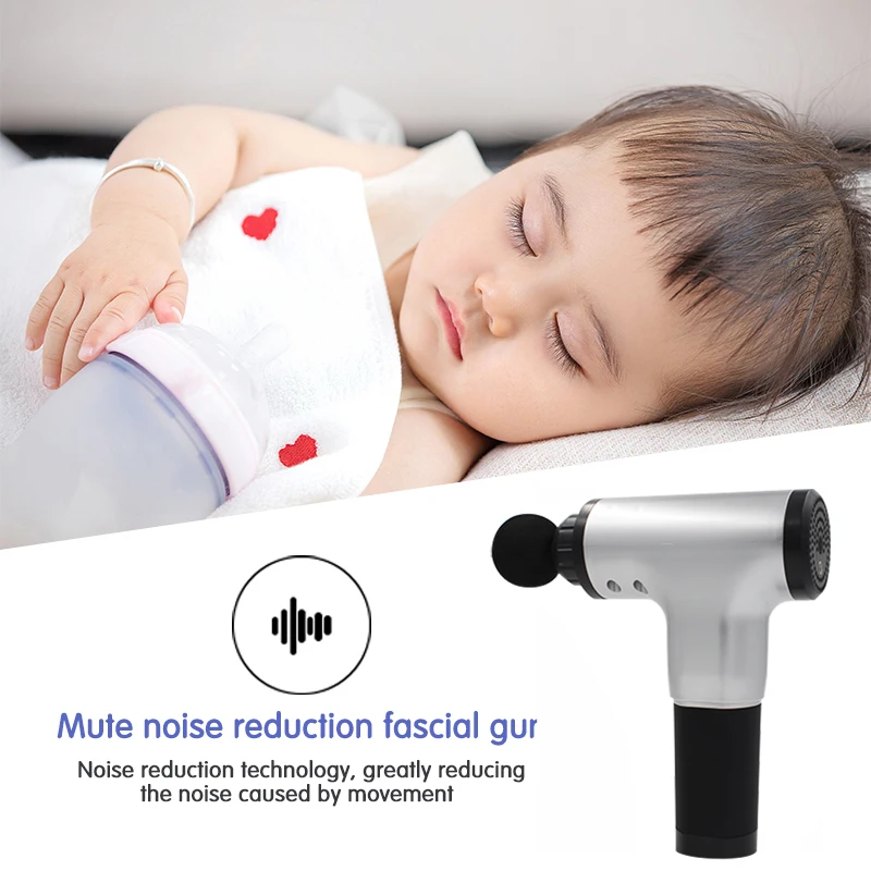 Electric Muscle Massager Gun Deep Tissue Massager Therapy Gun Exercising Muscle Pain Relief Body Shaping Relax Body Equipment