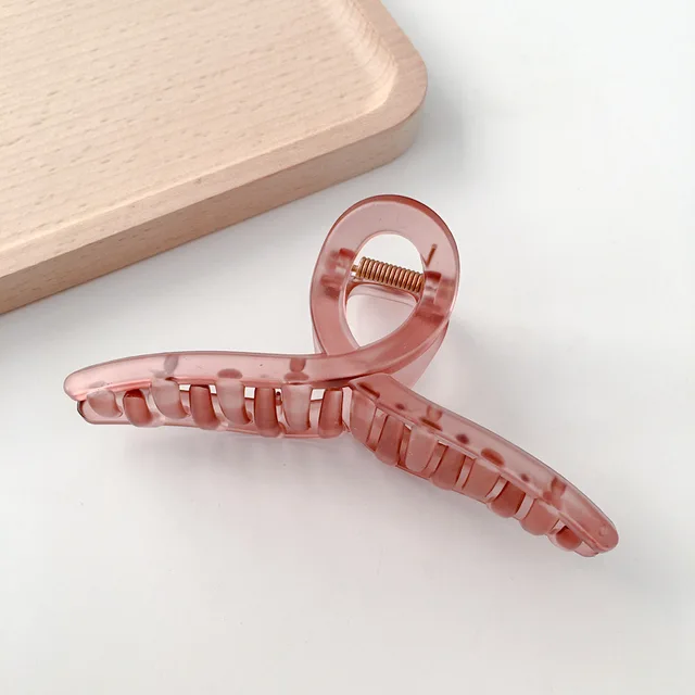 1PC Barrettes  Hair Claw For Women Acrylic Hairpins Hair Crab Claws Girls Make UP Washing Tool Accessories Women Hair Clips 2021 3