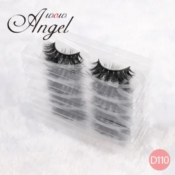 

WOWANGEL 10 Pairs No Box Eyelashes 3D Mink Lashes Handmade Full Strip Lashes Cruelty Free Luxury Mink Eyelashes Makeup Lashes