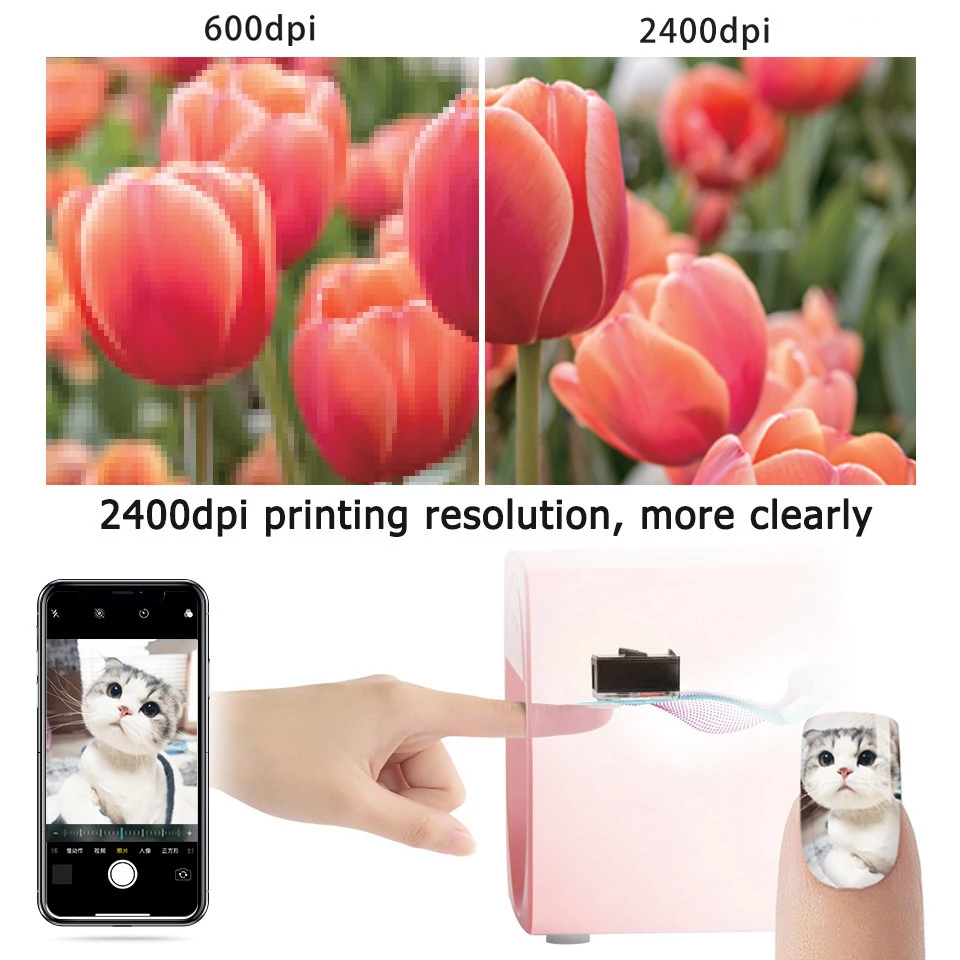 O2NAILS ネイルプリンター V11 LEDライトセット Amazon.co.jp: 3D ネイルマシン O2NAILS V11 ポータブルネイル