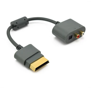 

Gold-plated Audio cable Optical fiber audio adapter with HDMI to solve the sound transfer line for Xbox360 silm universal