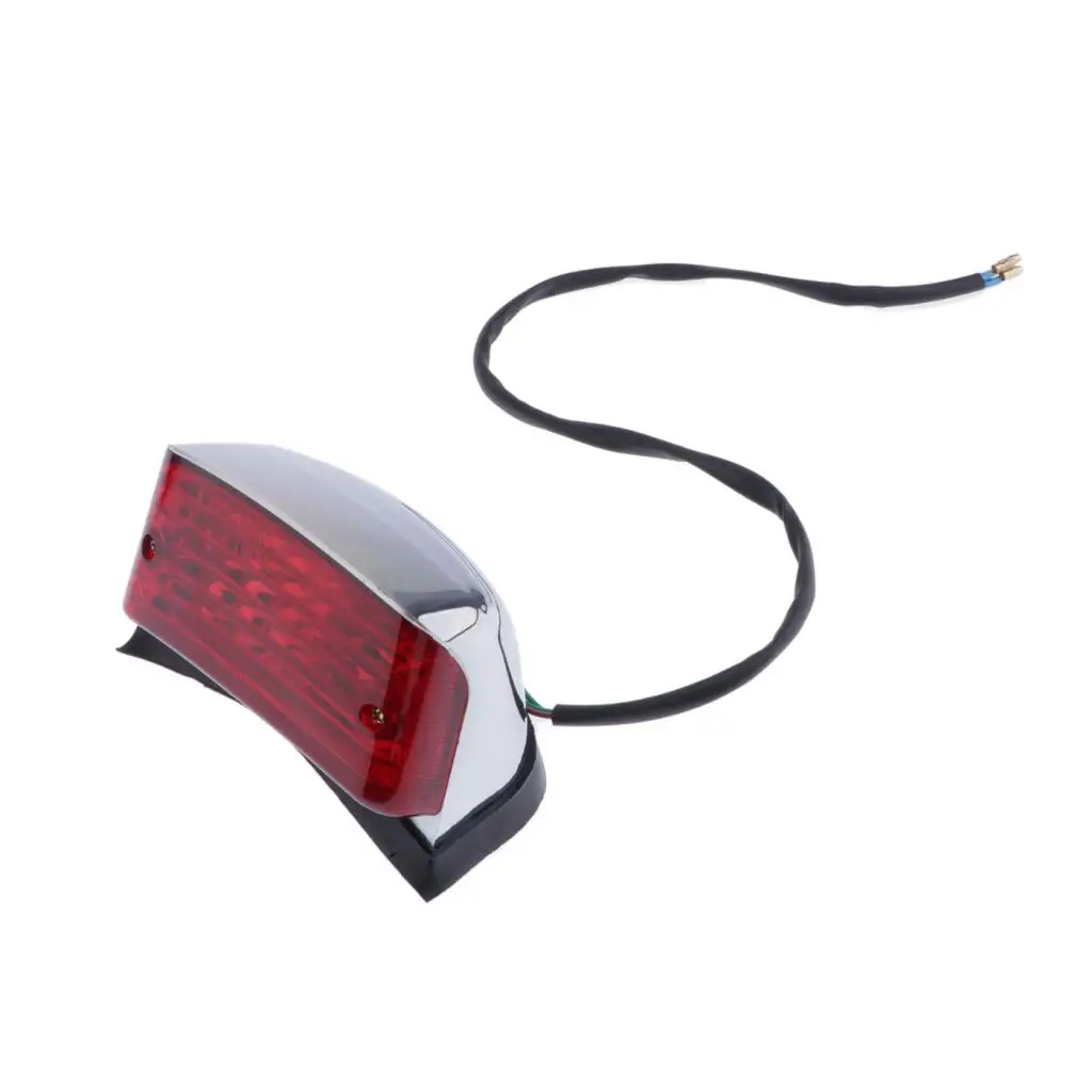 ABS Plastic - Red Taillight Brake Tail Light for Honda Rebel CA 250 CMX 250C
