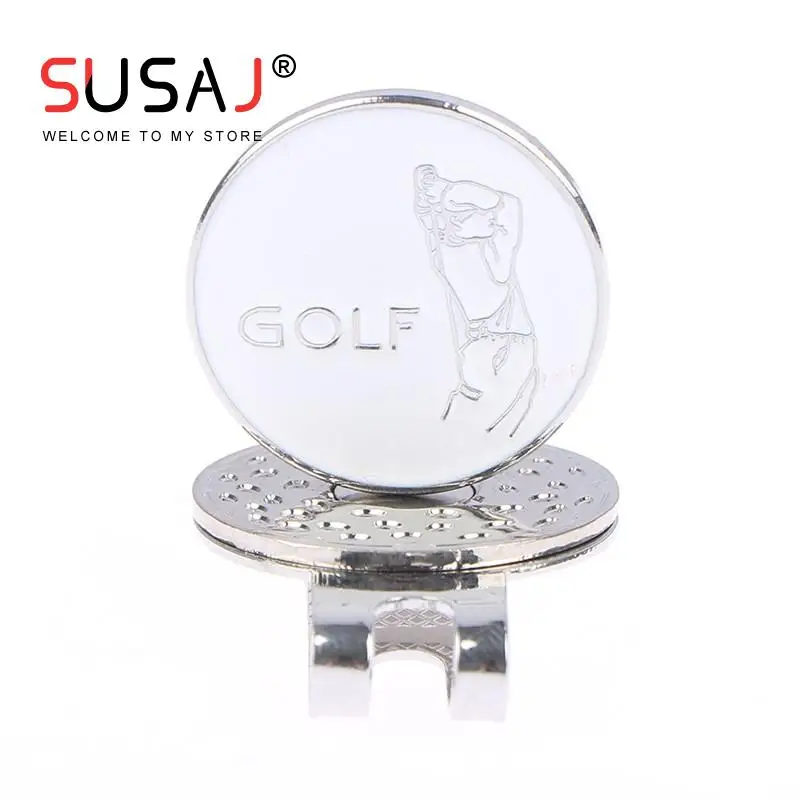 Alloy Golf Training Aids Accessories Golf Ball Marker Clip