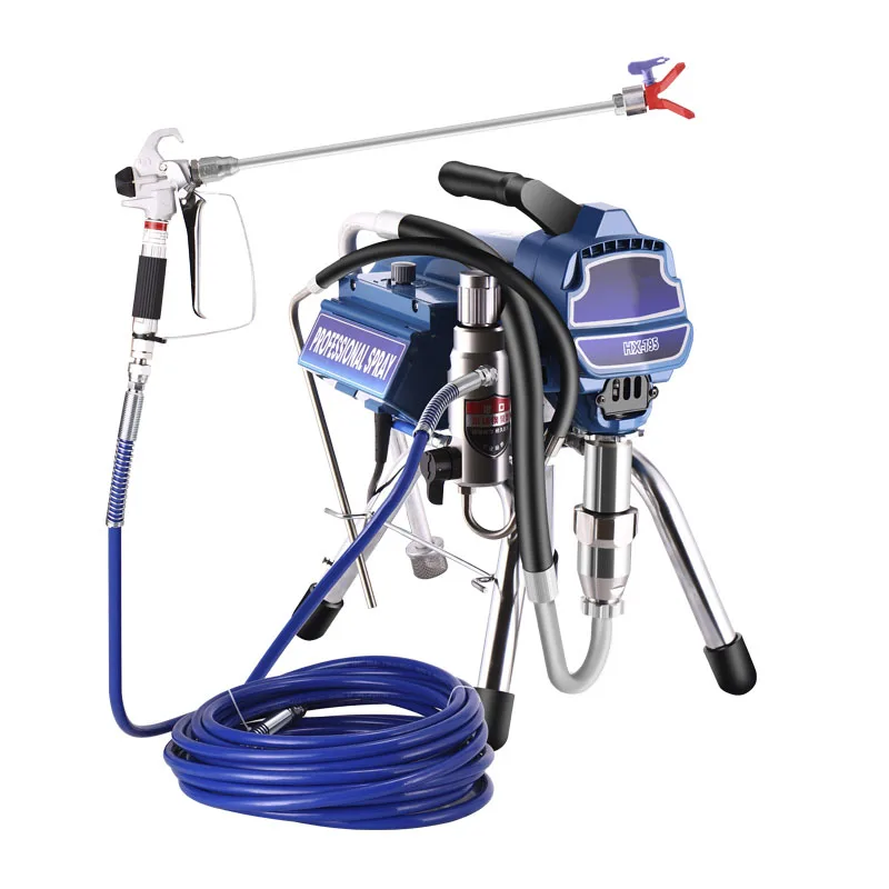 Full automatic Electric High pressure Airless Spraying Machine 220V emulsion paint Household Multi-functional paint painting negative pressure bath curtain model spraying exhaust box gundam military civil model painting coloring