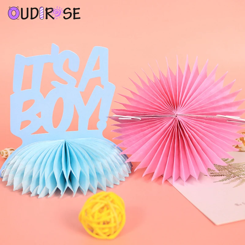 OUDIROSE его мальчик/девочка мяч с бумажными сотами домашний стол украшения ремесла