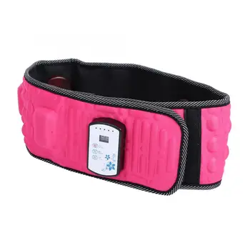 

Heating Fat Burning Vibration Belly Massager Belt Portable Shaper Waist Trainer Body Slimming Belt for Women Weight Loss Fitness