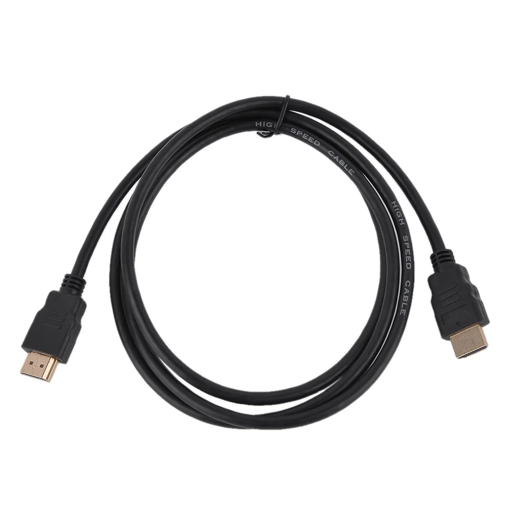 Прочный черный 1,5 м/1 м HDMI кабель «Папа-папа» HD кабель для передачи данных для PS3 для XBox для 360 к HDTV