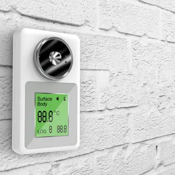 

Smart Non-contact Digital Infrared Thermometer Handsfree LCD Screen For Office Hotel Mall Outdoor/Indoor K3