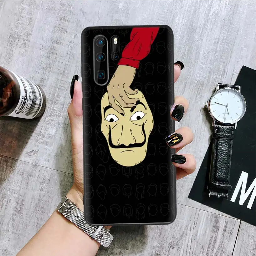 Черный чехол для huawei mate 30 20 10 P30 P20 P10 Pro Lite P Smart Z роскошный Coque Shell