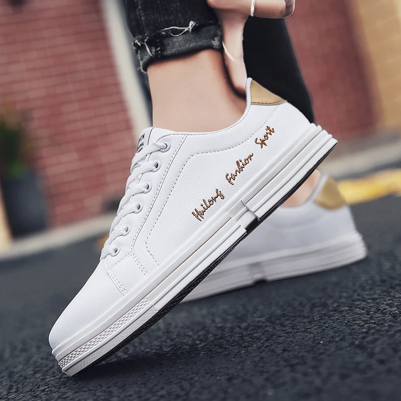 new explosion models autumn Korean version of the trend wild popular men's shoes casual canvas shoes shoes white shoes