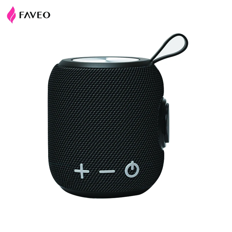FAVEO мини беспроводной bluetooth BT динамик открытый бас портативный динамик IPX5 TWS 120g панорамный звук супер длительный режим ожидания