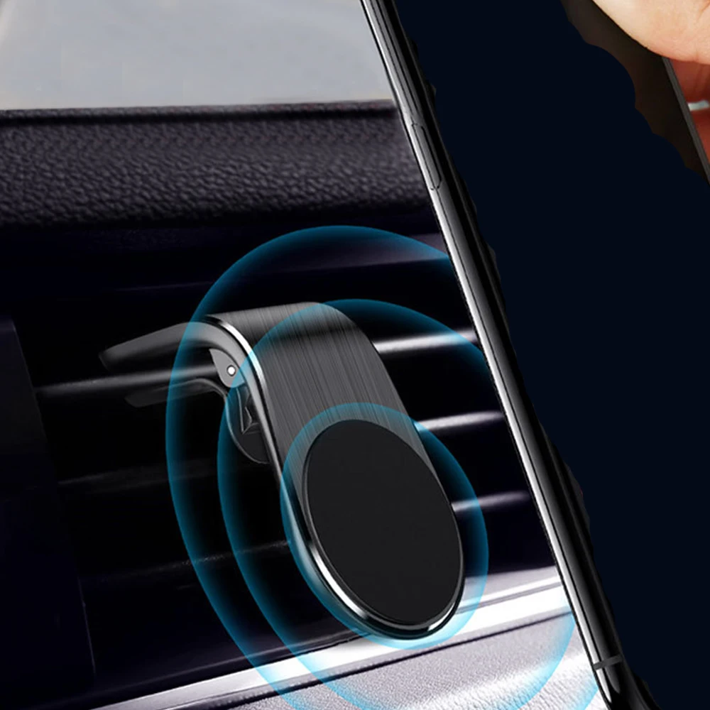 

Universal Phone Holder Clip Car Air Vent Magnetic Bracket For Mobile Phone Gps