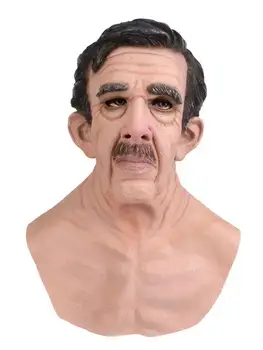 

6 Types Old Man Head Helmet Mask Halloween Horror Funny Cosplay Party Mask Old Man Scary Mask Cosplay Scary Latex Mask