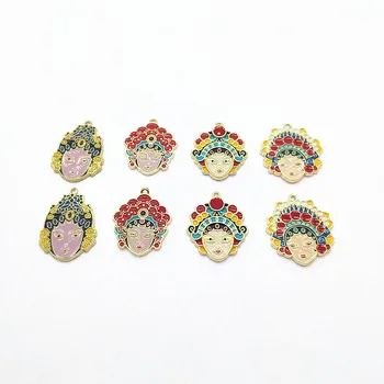 

New arrival! Random mix 4 design 50pcs Zinc Alloy charm for Earrings Making Earrings parts hand Made Jewelry DIY