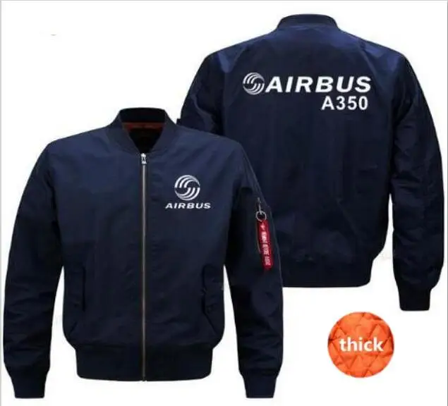 Новая мужская куртка-бомбер Airbus, дизайнерская Высококачественная Мужская куртка Airbus A320 A350 A380 A330 A340, весеннее и осеннее зимнее пальто